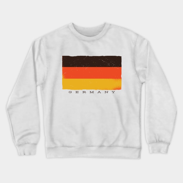 Germany Flag Crewneck Sweatshirt by LR_Collections